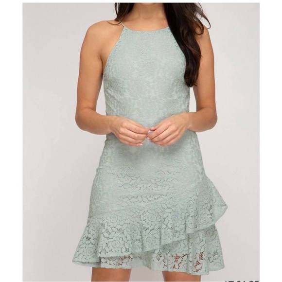 She + Sky mini dress - Picture 1 of 4